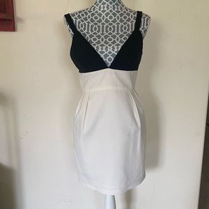 SOLD Jill stuart color block event cocktail little black dress